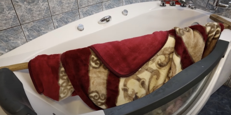 Как стирать плед