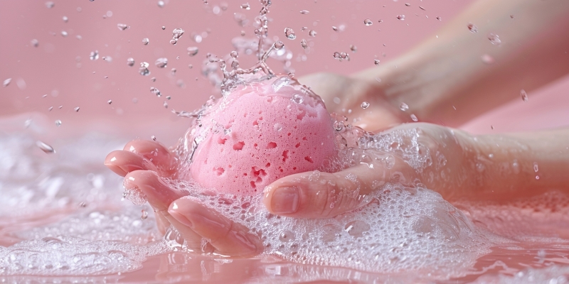 Как отмыть спонж от тонального крема