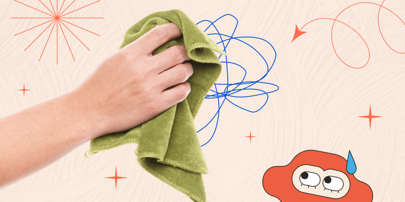 Чем оттереть ручку с обоев