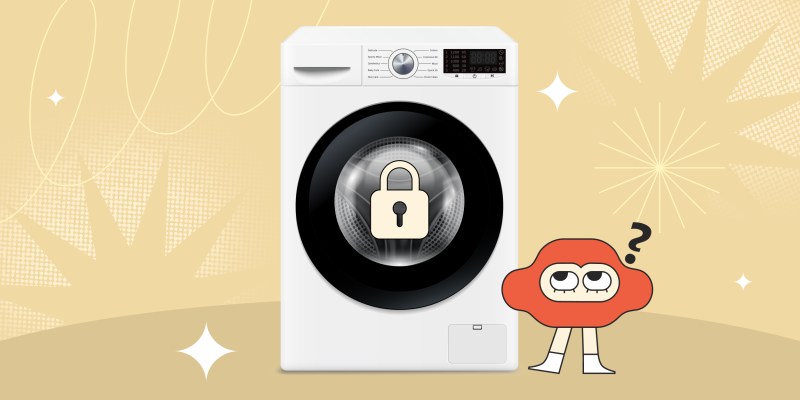 Как открыть стиральную машинку, если она заблокирована
